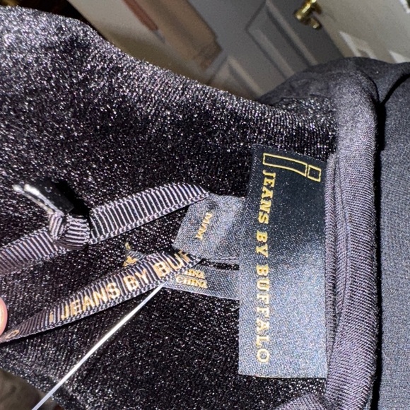 i jeans by Buffalo Black and Gold Studded Blouse - Picture 8 of 13